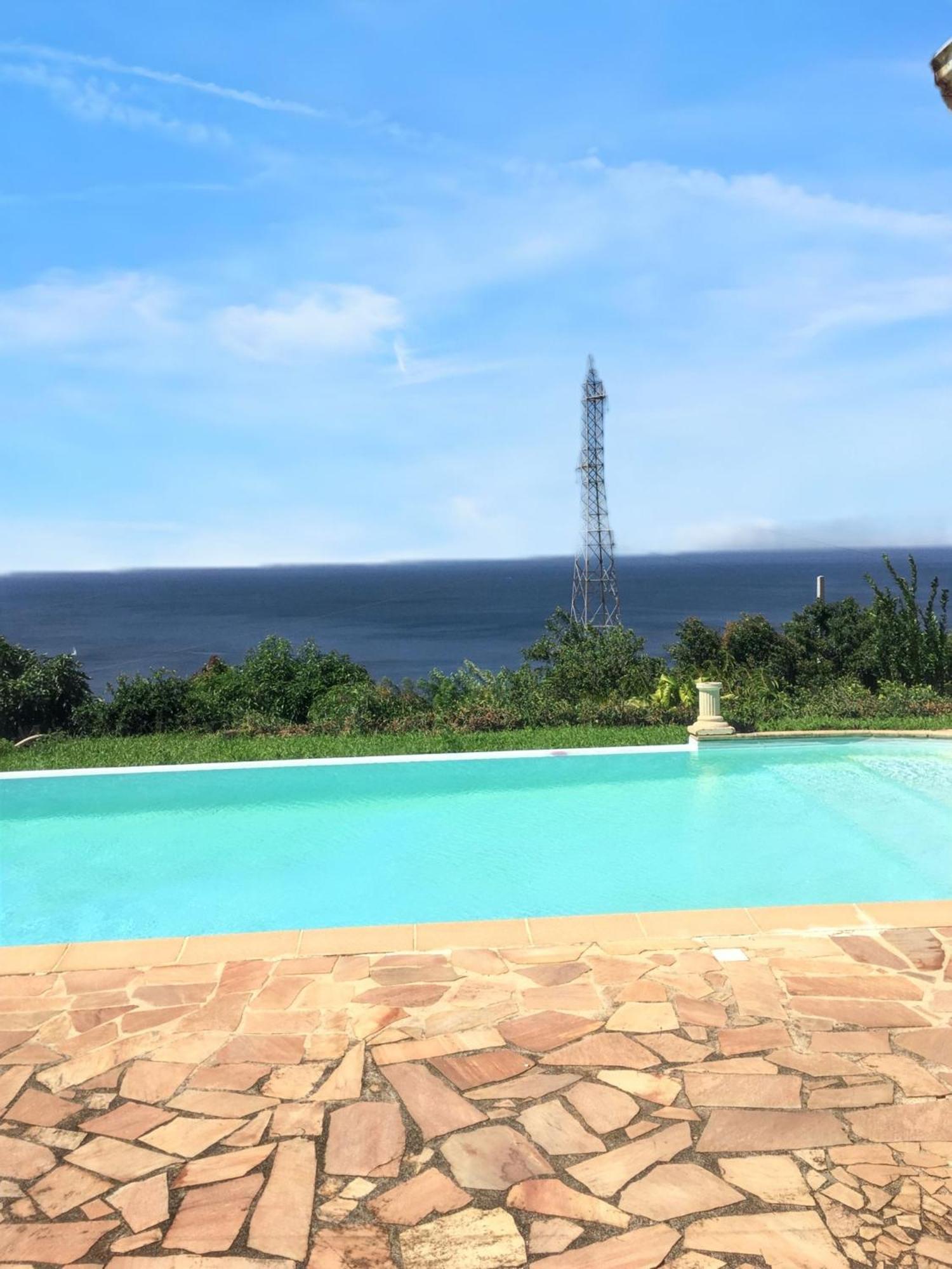 Villa de 3 chambres avec vue sur la mer piscine privee et jardin clos a Le Carbet a 2 km de la plage Extérieur photo