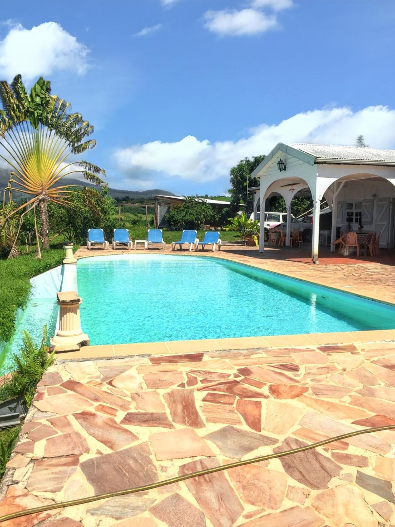 Villa de 3 chambres avec vue sur la mer piscine privee et jardin clos a Le Carbet a 2 km de la plage Extérieur photo